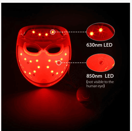 630 NM Red Light Face Mask